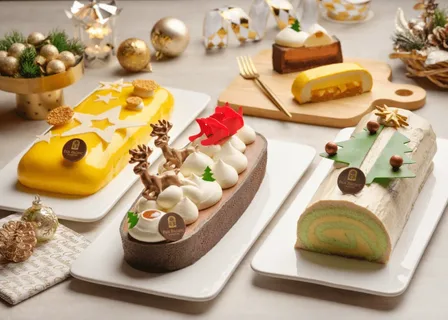 christmas log cake singapore