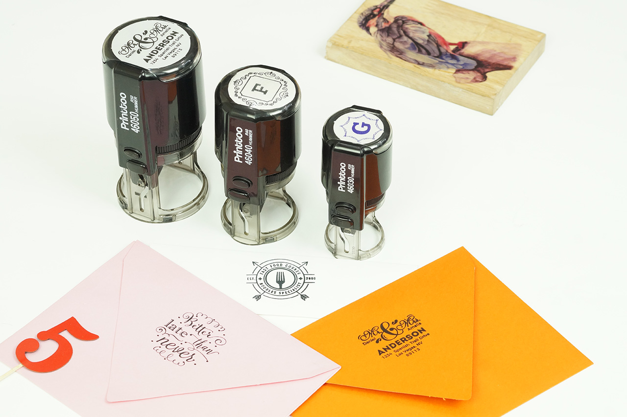 self inking stamps